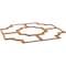 Ekena Millwork 66 56W x 66 56H x 38T Large Bradley Decorative Fretwork Wood Ceiling Panels, Cherry CELW67X67X0375BRDCH - alternate 10